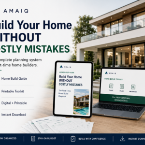 Home Building Planning Bundle