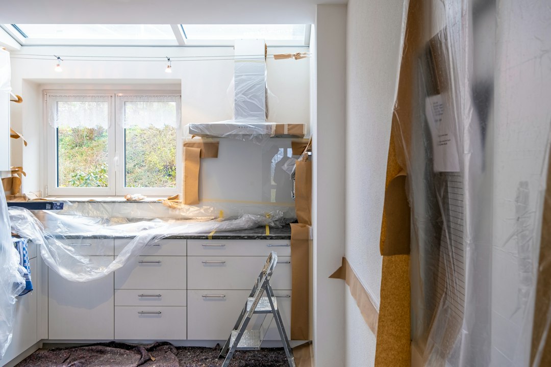 Home interior during renovation, illustrating decisions that are easier and cheaper to make before work begins